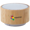 View Image 1 of 4 of Light Up Bamboo Wireless Speaker - Digital Print - 3 Day