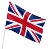 View Image 1 of 1 of A4 Handwaving Paper Flag