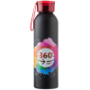 View Image 1 of 7 of Kilnsey Metal Water Bottle - Digital Wrap