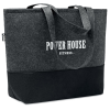 View Image 1 of 6 of Indico Felt Tote Bag