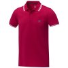 View Image 1 of 7 of Amarago Men's Contrast Trim Polo Shirt - Embroidered