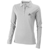 View Image 1 of 7 of Oakville Women's Long Sleeve Polo - Printed
