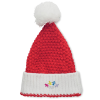 View Image 1 of 3 of Chunky Knit Christmas Bobble Hat