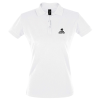 View Image 1 of 5 of SOL's Women's Perfect Polo - White - Printed