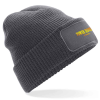 View Image 1 of 10 of Beechfield Thinsulate Beanie with Patch - Digital