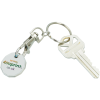 View Image 1 of 2 of Trolley Coin Keyring - Digital Print