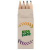 View Image 1 of 3 of Pack of 4 Mini Coloured Pencils - Digital Print