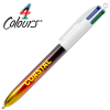 View Image 1 of 5 of BIC® 4 Colours Flags Pen