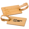 View Image 1 of 4 of Bamboo Luggage Tag
