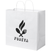 View Image 1 of 5 of Kamet Paper Bag - White - Extra Large - Printed