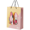 View Image 1 of 9 of Lune Paper Bag - Extra Large - Digital Print