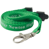 View Image 1 of 5 of 10mm Flat Polyester Lanyard