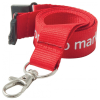 View Image 1 of 4 of 20mm Flat Polyester Lanyard - 10 Day