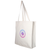 View Image 1 of 3 of Wetherby Cotton Tote Bag with Gusset - Digital Print