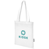 View Image 1 of 5 of Zeus Recycled Tote Bag - White