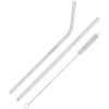 View Image 1 of 1 of Reusable Metal Straw Set