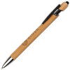 View Image 1 of 4 of Nimrod Bamboo Stylus Pen - Engraved