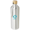 View Image 1 of 7 of Malpeza 1000ml Recycled Aluminium Water Bottle - Budget Print