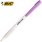 BIC® Media Clic Grip Pen - White Barrel