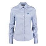 Kustom Kit Women's Corporate Oxford Shirt - Long Sleeve - Embroidered