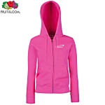 Fruit of The Loom Ladies Zipped Hoodie - Embroidered