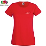 Fruit of the Loom Women's Value T-Shirt - Colours