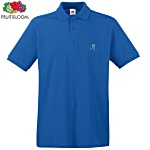 Fruit of the Loom Premium Polo Shirt - Colours - Embroidered