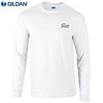 Gildan Ultra T-Shirt - Long Sleeve - White
