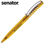 Senator® New Spring Pen - Clear with Metal Clip