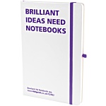 Bowland A5 White Notebook - Printed