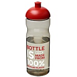 Eco Base Sports Bottle - Charcoal -  Domed Lid