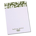 A7 50 Sheet Notepad - Tropical Leaf Design