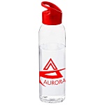Sky Tritan Water Bottle - Clear - Wrap-Around Print - 3 Day