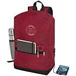 Hoss 15.6" Laptop Backpack with USB Port