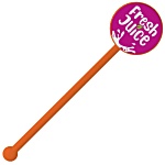 Recycled Round Drink Stirrer - Colours