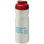 Eco Base Sports Bottle - White - Flip Lid