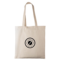 Earby 8oz Cotton Tote Bag - Natural - Printed