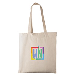 Earby 8oz Cotton Tote Bag - Natural - Digital Print - 3 Day