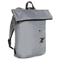 Dillon AWARE™ Recycled Roll-Top Foldable Backpack