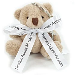 Tobias Bear Keyring with Bow