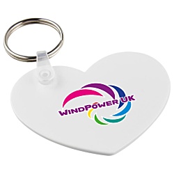 Tait Recycled Heart Keyring