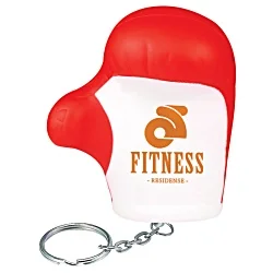 Stress Boxing Glove Keyring