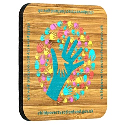 Bamboo Square Coaster - Digital Print