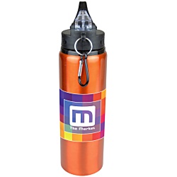 800ml Aluminium Sports Bottle - Digital Wrap