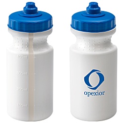 500ml Viz Cycle Bottle - White - Valve Cap - 3 Day