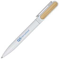 Blanca Recycled Metal Pen - Blue Ink - Printed