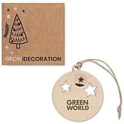 Spruce Seed Bauble Decoration