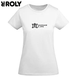 Breda Womens T-Shirt - White - Printed