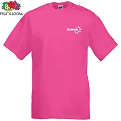 Fruit of the Loom Value T-Shirt - Colours - Printed