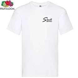 Fruit of the Loom Original T-Shirt - White - Printed